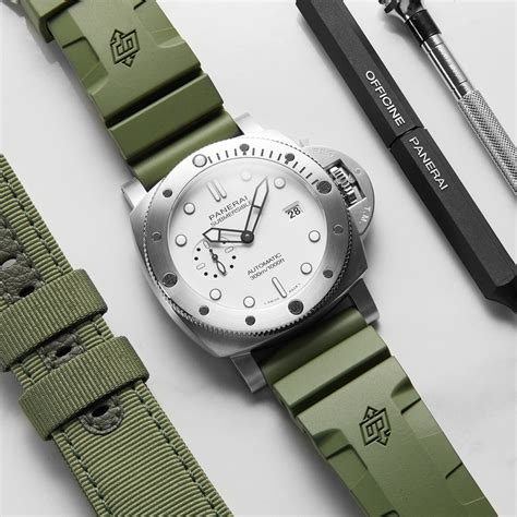 panerai watch straps australia|Panerai submersible strap.